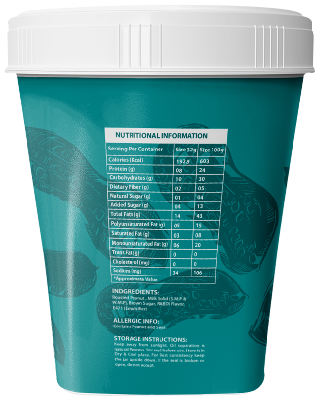 wellx Peanut Butter Rabdi Silky