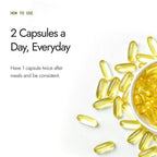 Kapiva Flaxseed Omega 3 Capsules (60N)