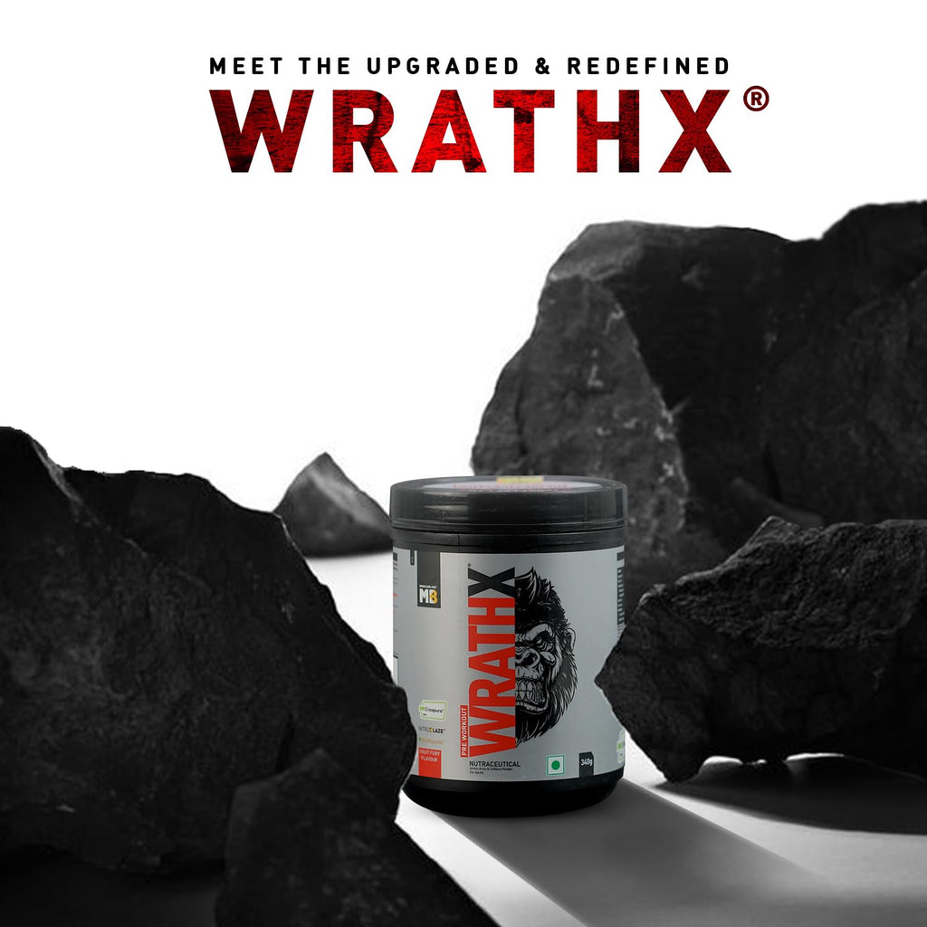 MuscleBlaze Pre Workout Wrathx Powder