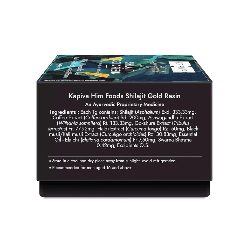 Kapiva Shilajit/Shilajeet Gold Resin
