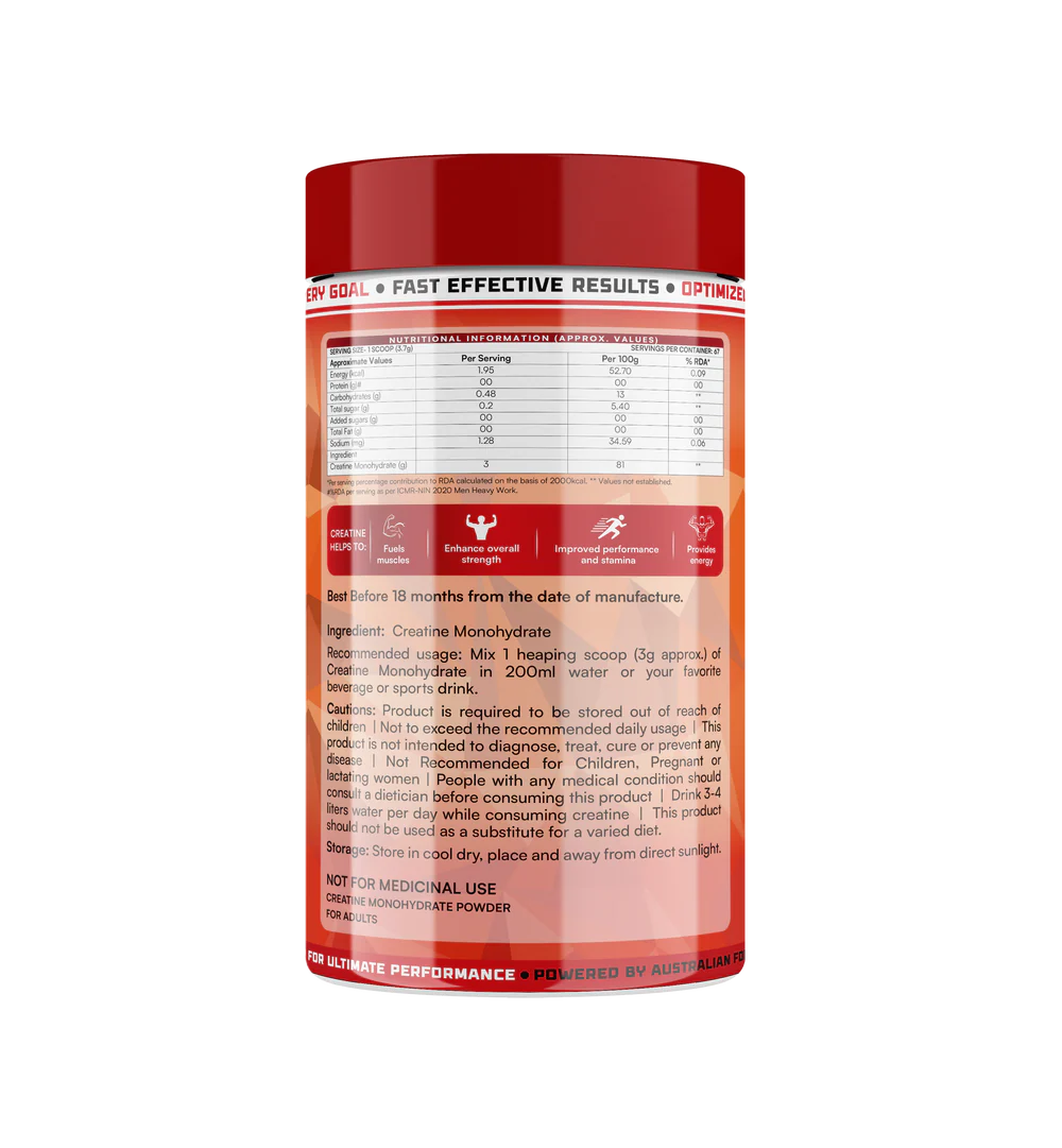 CREATINE PHARMAGRADE MONOHYDRATE