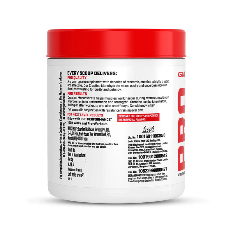 GNC Pro Performance Creatine Monohydrate