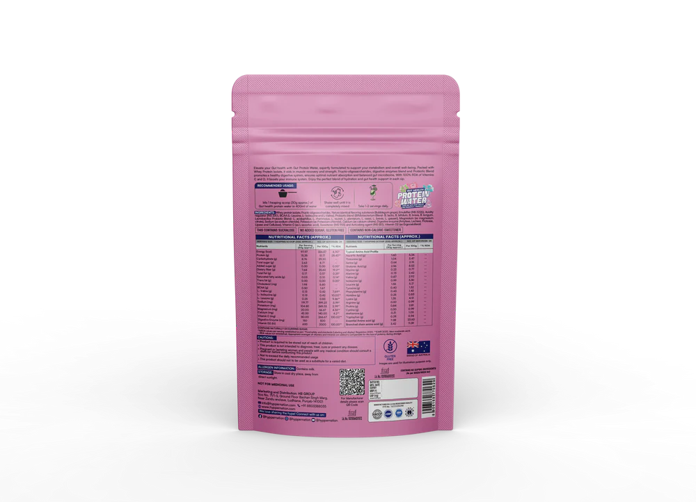 GUT HEALTH ISOLATE PROTEIN WATER