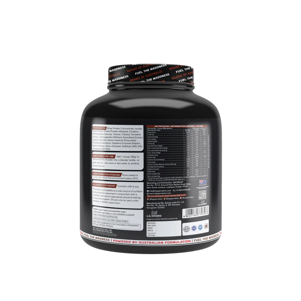 Hyper Nation Mad Muscle Whey