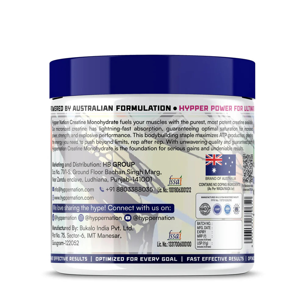 CREATINE - 100 GRAM