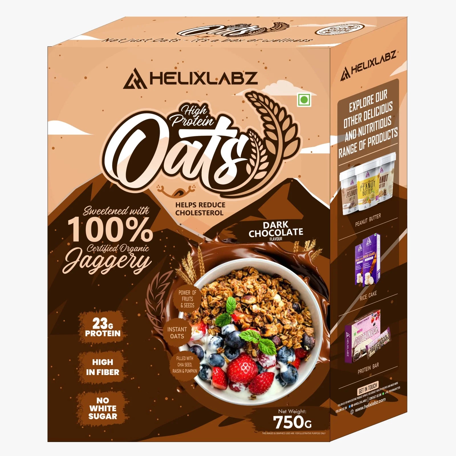 Helix High Protein Oats